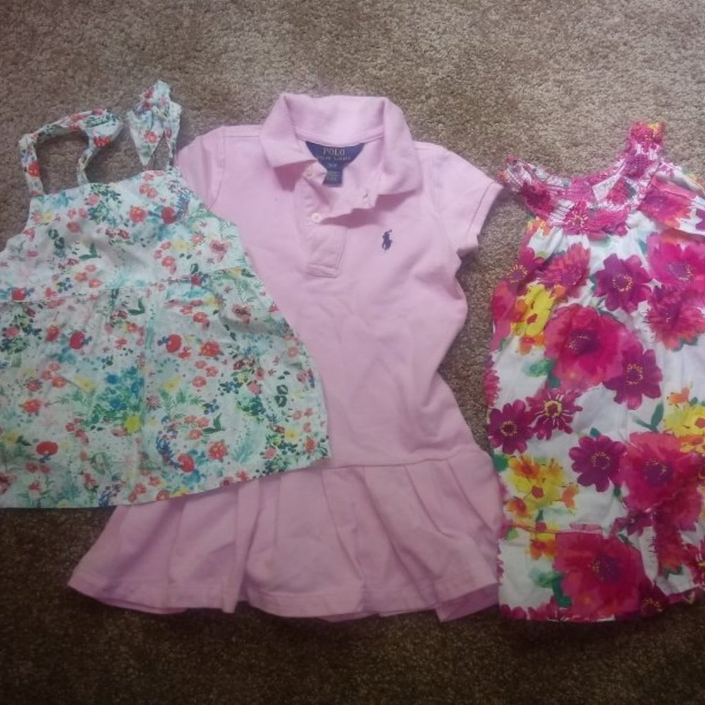 3 Toddler Summer Dresses
